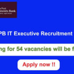 IPPB IT Executive Recruitment 2024 54 vacancies will be filled. Apply now !!