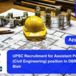 UPSC Recruitment for Assistant Professor (Associate Professor (Civil Engineering)