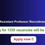 BPSC Assistant Professor Recruitment 2024 1339 vacancies will be filled. Apply now !!