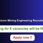 BPSC Lecturer Mining Engineering Recruitment 2024 6 vacancies will be filled. Apply now !!