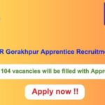 RRC NER Gorakhpur Apprentice Recruitment 2024 1104 vacancies will be filled. Apply now !!