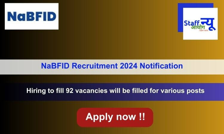 
                                                        NaBFID Recruitment 2024 Notification, Apply Online for 92 Posts