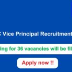 RPSC Vice Principal Recruitment 2024: 36 vacancies will be filled. Apply now !!