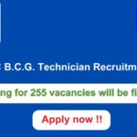 UPSSSC B.C.G. Technician Recruitment 2024 255 vacancies will be filled. Apply now !!