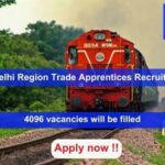 RRC NR Delhi Region Trade Apprentices Recruitment 2024