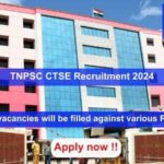 TNPSC CTSE Recruitment 2024