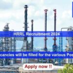 HRRL Recruitment 2024, Apply Online for 100 vacancies