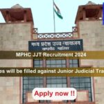 MPHC JJT Recruitment 2024, Apply Online for 45 vacancies