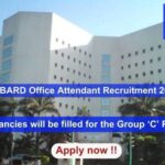 NABARD Office Attendant Recruitment 2024, Apply Online for 108 vacancies