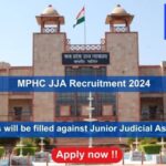 MPHC JJA Recruitment 2024, Apply Online for 40 vacancies